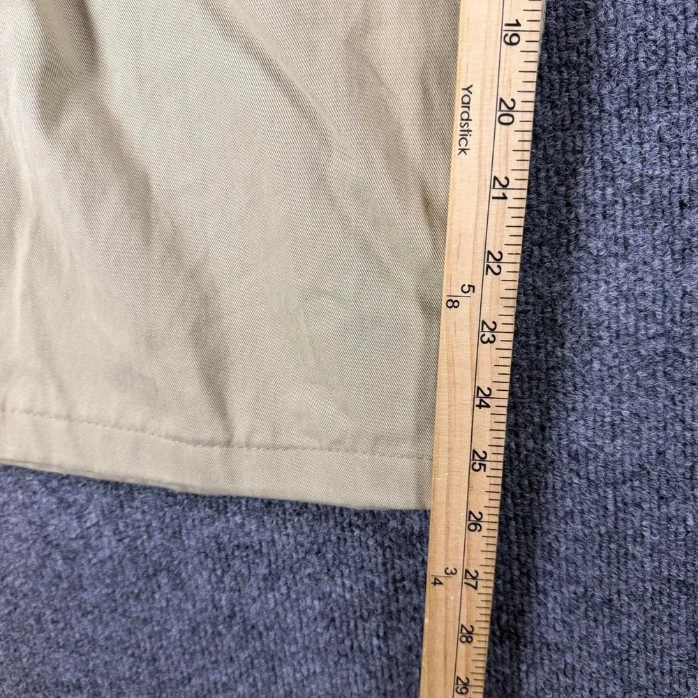 Y2K Vintage Levi's Tan Loose Straight Cargo Cropped Hemmed Cholo Style Size 38w